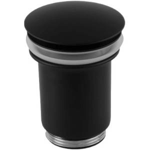 Донный клапан Remer 904CC114NO Латунь, Черный матовый