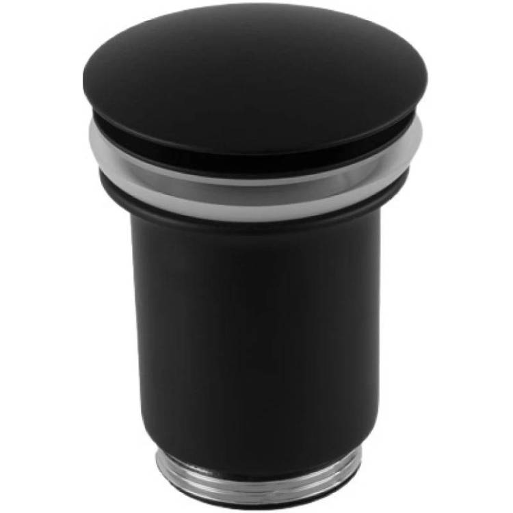 Донный клапан Remer 904CC114NO Латунь, Черный матовый