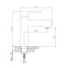 Смеситель для раковины Haiba HB10652-7 черный фото 2