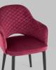 Кресло Stool Group Венера MC16-2YS KD HLR-38 велюр бордовый фото 7