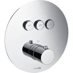 Смеситель Wasserkraft Dinkel 5844 Thermo термостатический, с внутренней частью