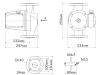 Циркуляционный насос Aquario AC 8-8-40F фото 4