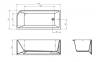 Акриловая ванна BelBagno BB712-1700-730-L 170x75 фото 3