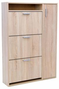 Тумба для обуви Leset Виерра 3 2500000204852 Дуб сонома