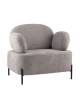 Кресло Stool Group Кэнди vd-candy-cm82 светло-серый, букле