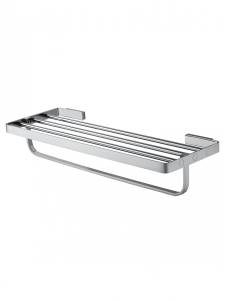 Полотенцедержатель Wonzon & Woghand WW-8381A с полкой, хром