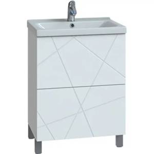 Тумба с раковиной Vigo Geometry 500-0-2 tn.GEO.FOS.50.2Y + Фостер50 (распродажа)