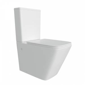 Унитаз-компакт Watersense Eva W00089 безободковый, сиденье микролифт