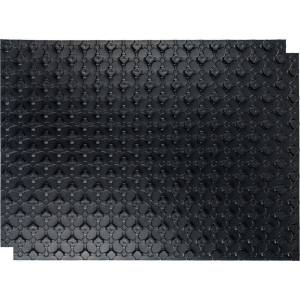 Монтажный мат Stout для теплого пола с бобышками черный 1100х800х20