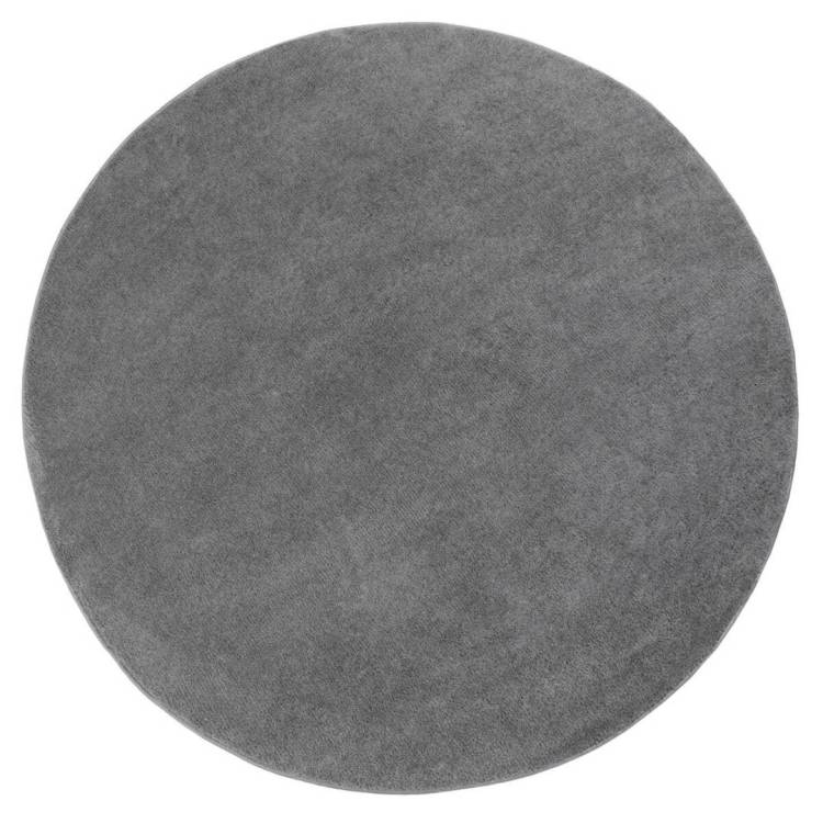 Ковер Sher PC00A Grey/Grey круг 1x1 м