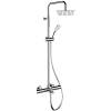 Душевая система Remer Elegance EQ34A8CPUFS25G хром, с изливом, с термостатом