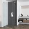 Душевой уголок Vincea Ultima VSS-7UL9090CL профиль хром, стекло прозрачное, 90x90x200