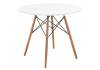 Кухонный стол Woodville Table 15364 90 white / wood