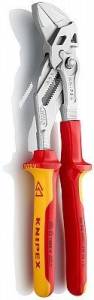 Переставные клещи KNIPEX - гаечный ключ, VDE, 52 мм (2 ), 250 мм, диэлектрические, хром, 2К ручки