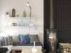 Мозаика StarMosaic Hex+Octagon+Triangolo CLA006 Octagon big White/Black Matt 30х30 фото 5
