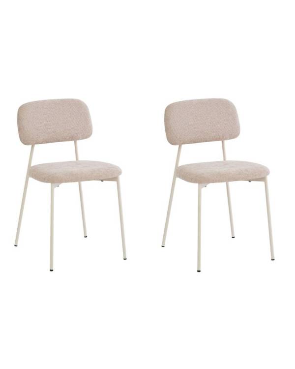 Набор из 2 стульев Stool Group Chao 3277-ST-2 CD2302-3 beig beig.l X2 бежевый