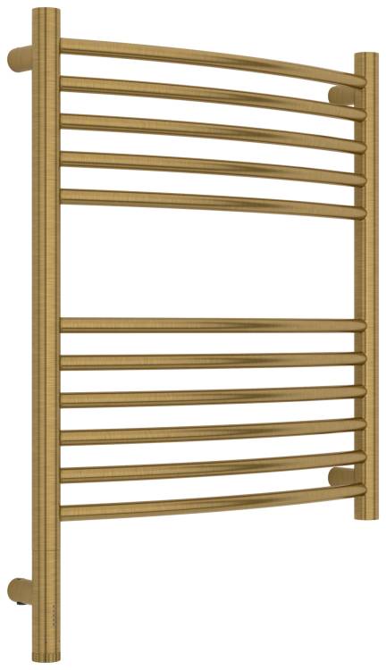 Полотенцесушитель электрический Сунержа Богема 3.1 051-6002-6050 выгнутый, Состаренная латунь, 60x50