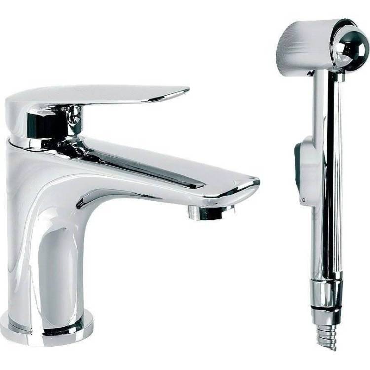 Смеситель для раковины Migliore Laguna 26082 с гигиеническим душем, хром