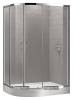 Душевой уголок Cezares Eco O-RH-2-120/90-C-Cr стекло прозрачное