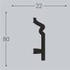 Плинтус напольный Bello Deco XPS POLYMER П 2 00-00004605 200x2.2x8 фото 2