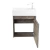 Тумба под раковину Belbagno Kraft Mini KRAFT MINI-500/260-1A-SO-PP-R 45x25x50 Pino Pasadena подвесная с распашной дверцей, правосторонняя фото 6