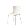 Стул Stool Group Shaya D-025ACC white молочный с подушкой фото 2