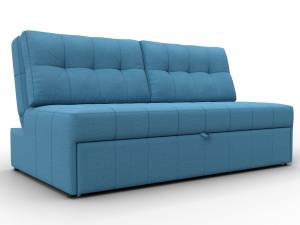 Диван прямой Лига Диванов Лига-107 (160) 134915 Голубой