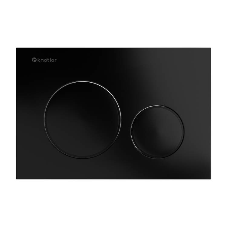 Кнопка смыва Knotlor Sphere Premium BIS104BL черный