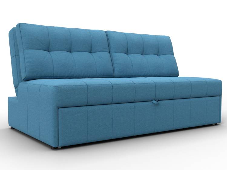 Диван прямой Лига Диванов Лига-107 (160) 134915 Голубой