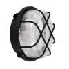 Уличный настенный светильник Deko-Light Syrma Round Black 401015