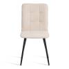 Стул Tetchair Bari 24645 молочный, черный фото 5