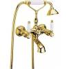 Смеситель для ванны Webert Dorian DO720201010 золотой