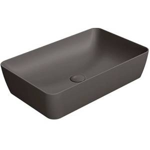 Раковина GSI Nubes 903616 60 см, коричневая матовая