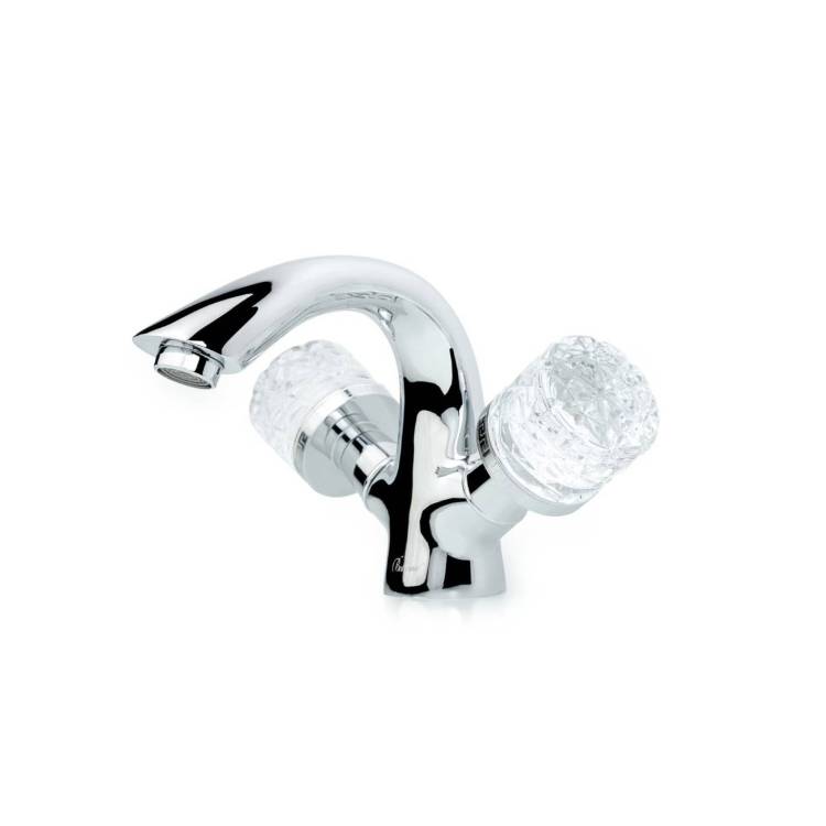 Смеситель для раковины Boheme Crystal 271-CRST хром