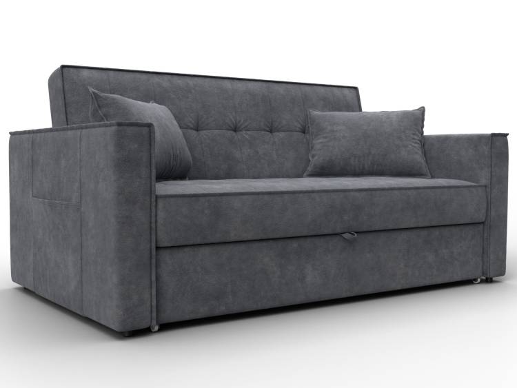 Диван прямой Лига Диванов Лига-104 (140) 134864 Серый