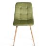 Стул Tetchair Chilly (mod. JSC-220) 24347 зеленый, натуральный, велюр фото 5