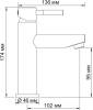 Смеситель для раковины Wasserkraft Main 4104 фото 7