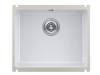 Мойка кухонная Kuchenstern Subkeram 60 301KW30 Keraplus, кристальный белый
