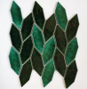Мозаика Orro Mosaic Ceramic Green Garden с кракелюром 26.8x26.8