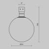 Трековый светильник Maytoni Elasity IP O-TR01-2-S-9WB3K фото 11