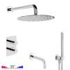 Душевой комплект Giulini Futuro F8277-25X Хром