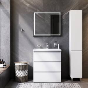 Комплект мебель для ванной AM.PM Gem S BK91GF