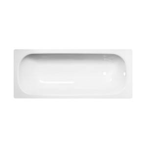 Стальная ванна ВИЗ Antica A-10901 105x65 белая орхидея, с опорами