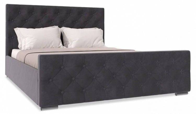Кровать 1800х2000 НК-Мебель Интеро 72306780 Серый 110x189.4x220.5