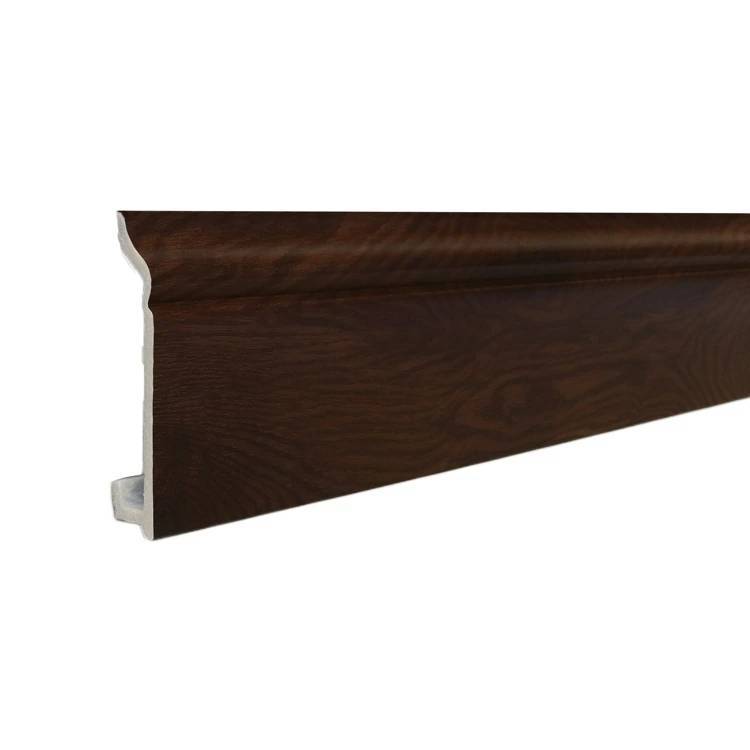 Напольный плинтус ТД Меридиан P10-133 гладкий 2400x100x19
