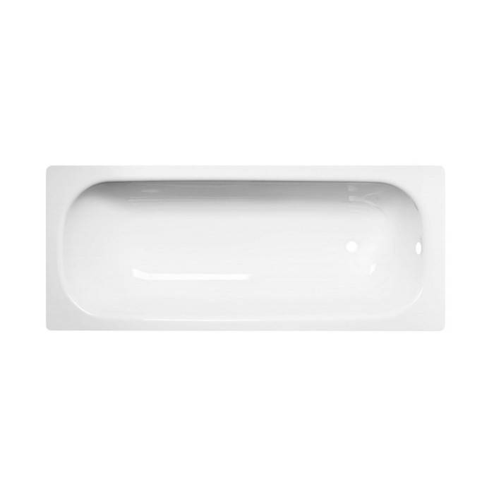 Стальная ванна ВИЗ Antica A-10901 105x65 белая орхидея, с опорами