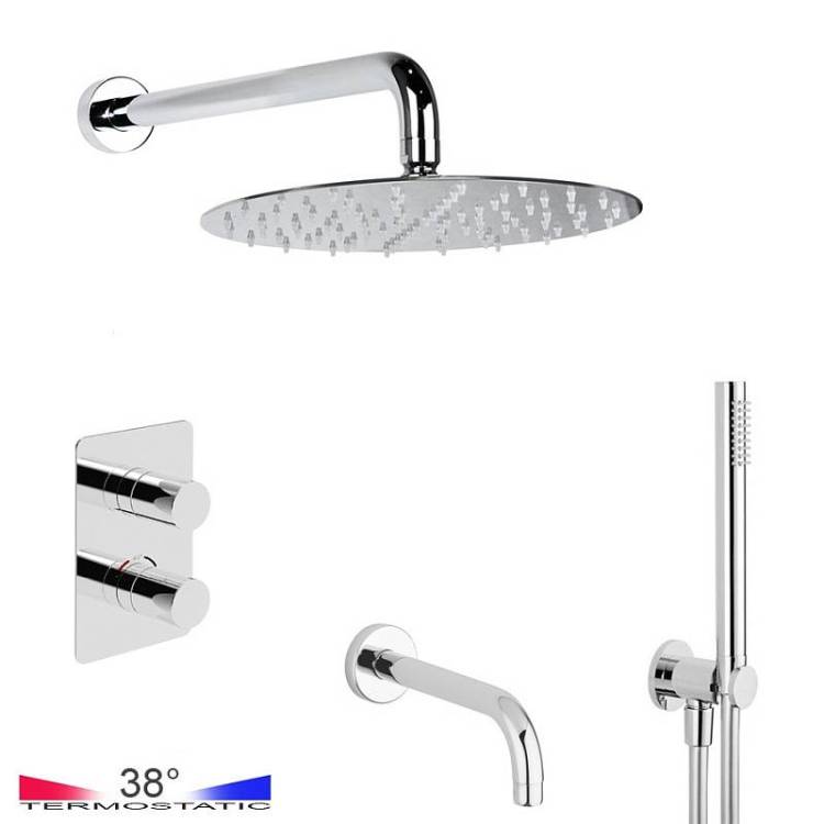 Душевой комплект Giulini Futuro F8277-25X Хром