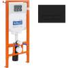 Комплект Belbagno Colorato BB062CHR-MB/BB062SC-MB/BB002-80/BB007-PR-NERO.M кнопка черная фото 8