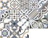 Керамогранит New Trend Design Art GP2020DMX23 Design Mix 2 матовый 200x200x8