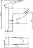 Смеситель для раковины Aquanet Static AF330-10C фото 2